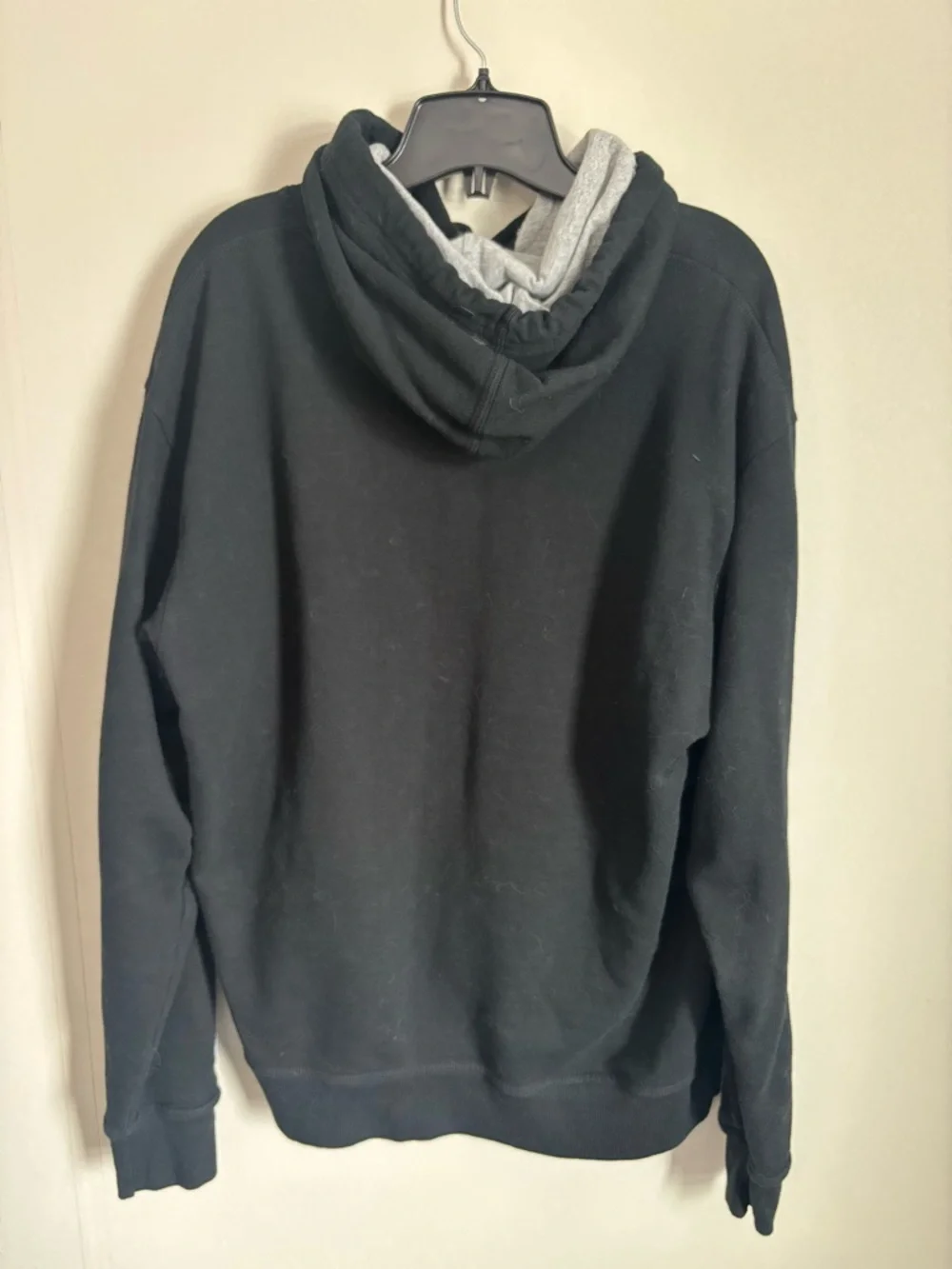 Champion Black Pullover Hoodie with Embroidered Logo - Picture 2 of 3